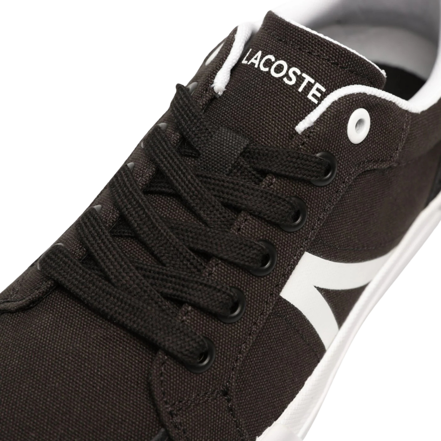 Lacoste L004 - Kids (negro/blanco)