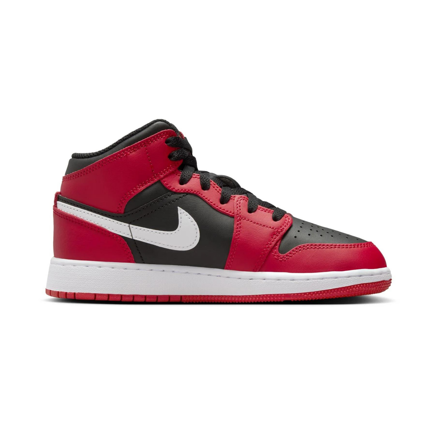 Air Jordan 1 MID (black/gym red/white)