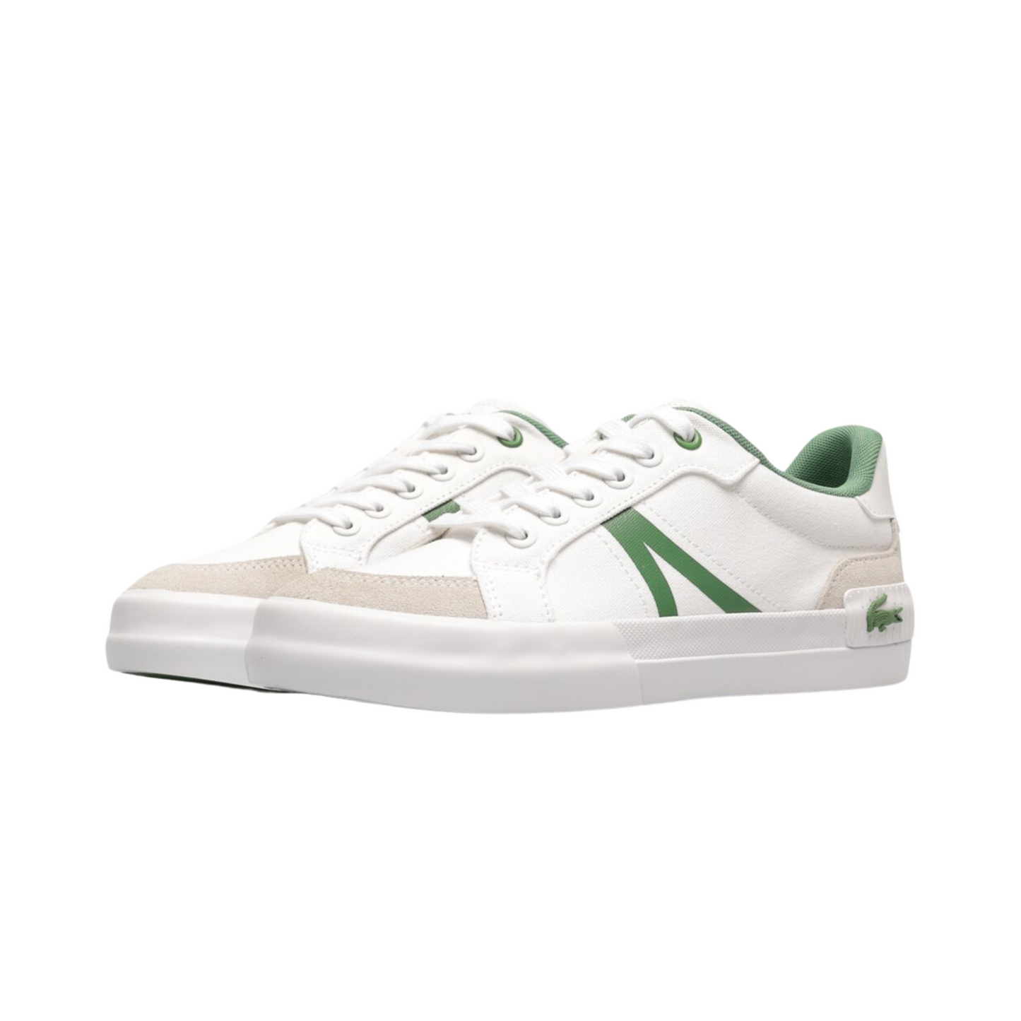 Lacoste L004 - Kids (blanco/verde)